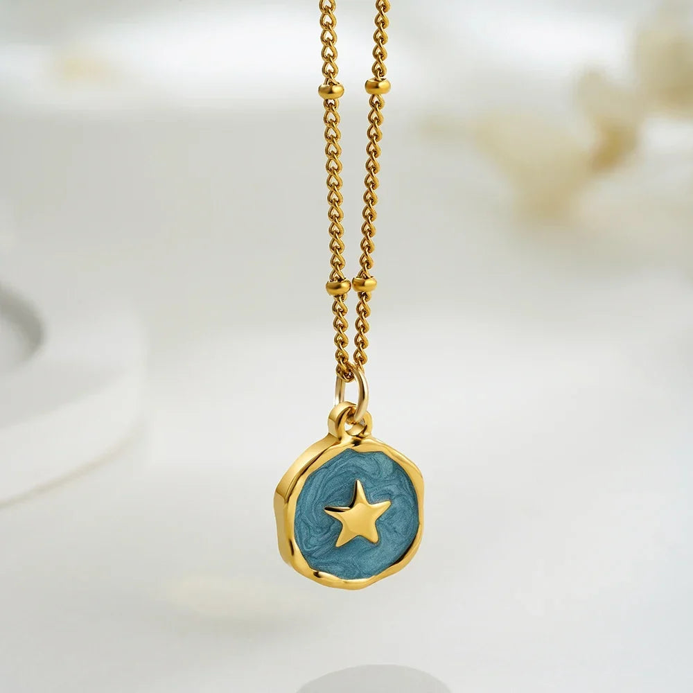 Brisalyn - Collier à charms délicat