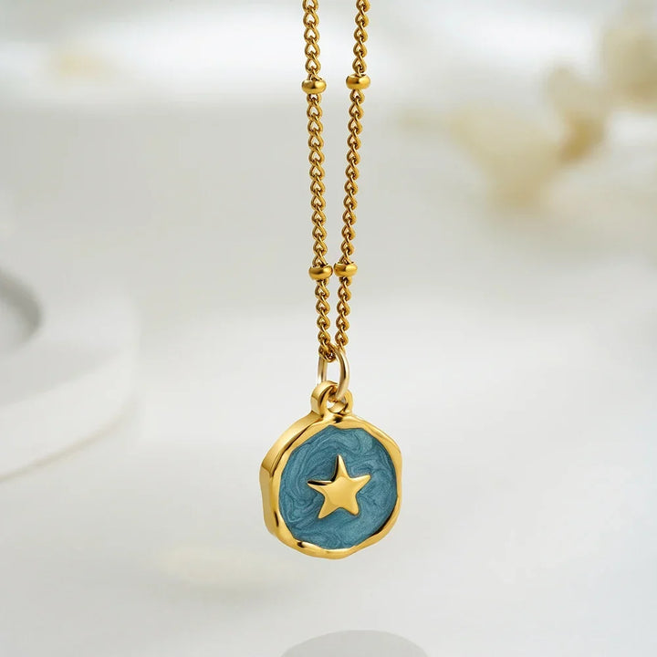 Brisalyn - Collier à charms délicat