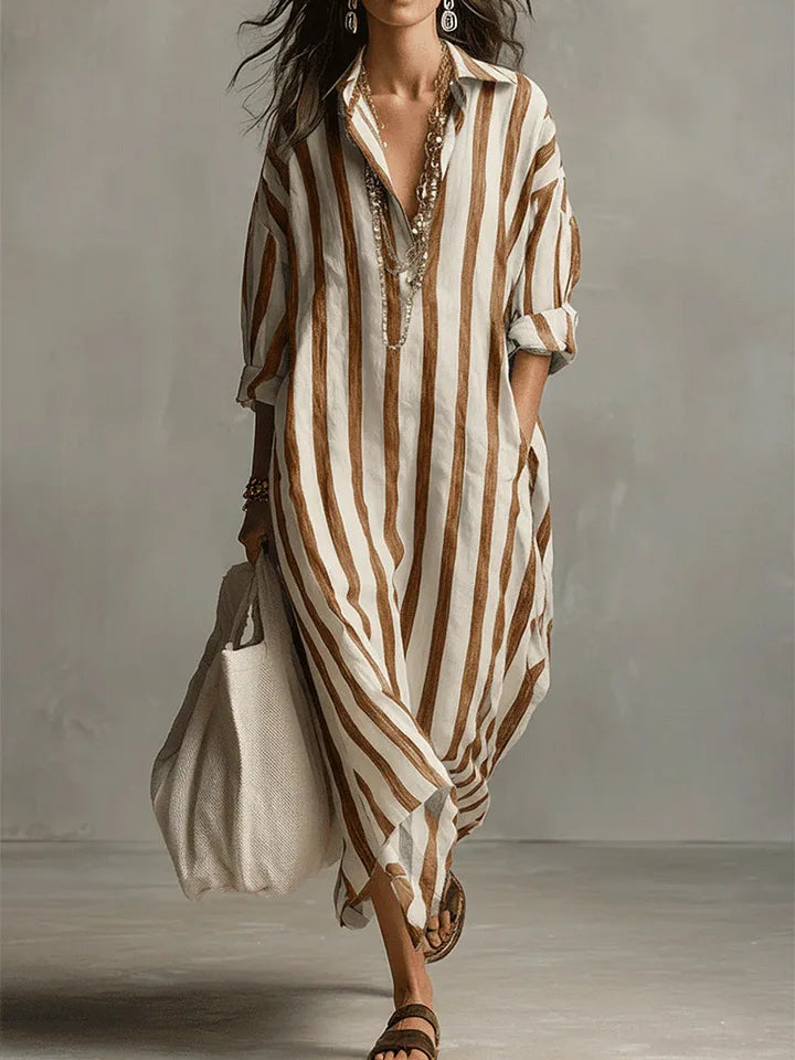 Heidi - Robe-chemise aérée
