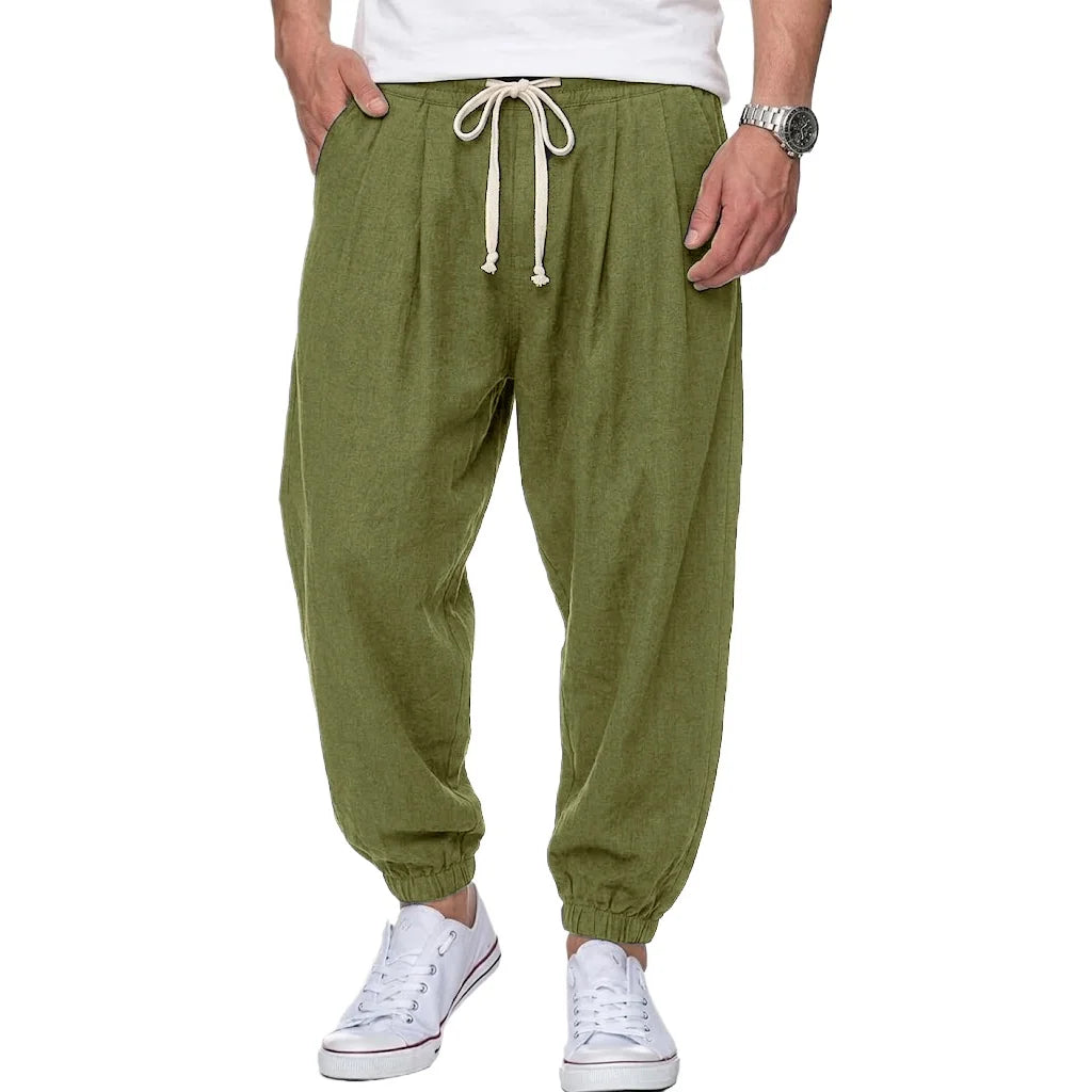Isaac - Pantalon léger à cordon de serrage