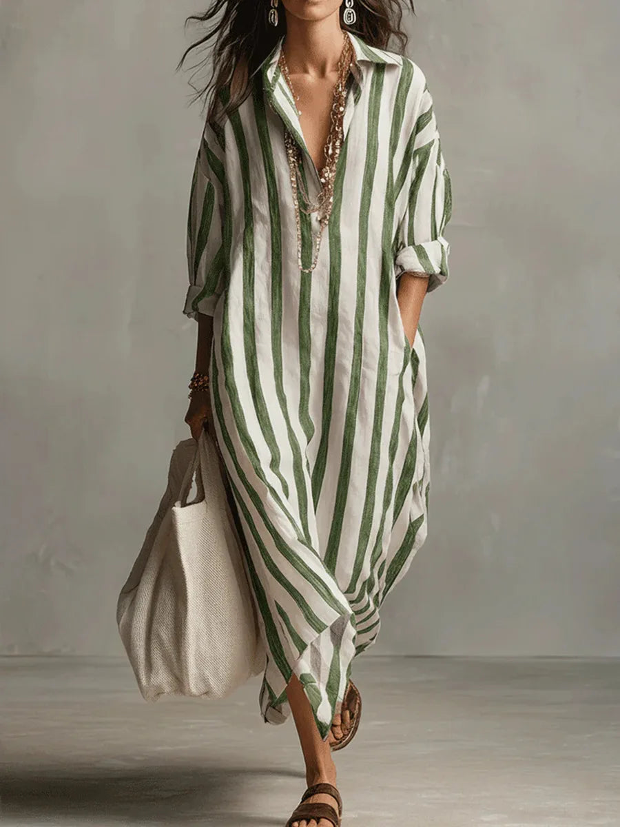 Heidi - Robe-chemise aérée