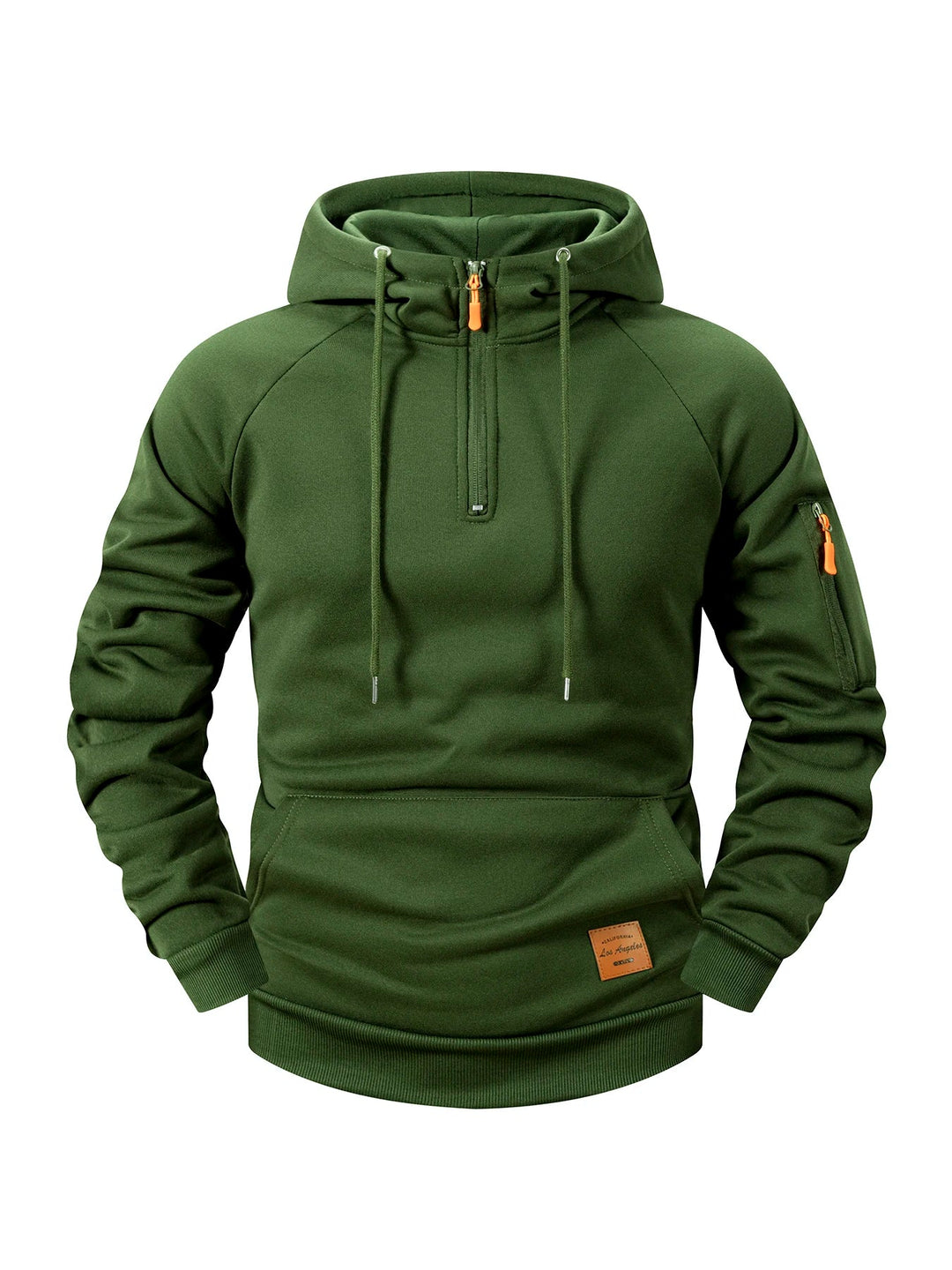 Quenford - Sweat à capuche zippé au toucher doux