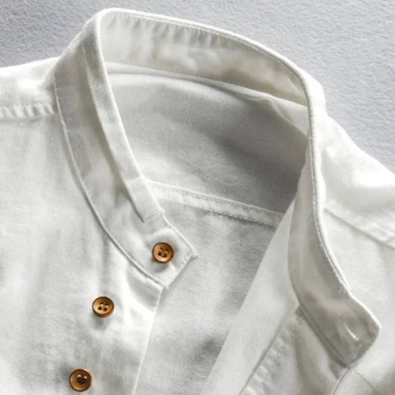 Berkley - Chemise en mélange de lin haut de gamme
