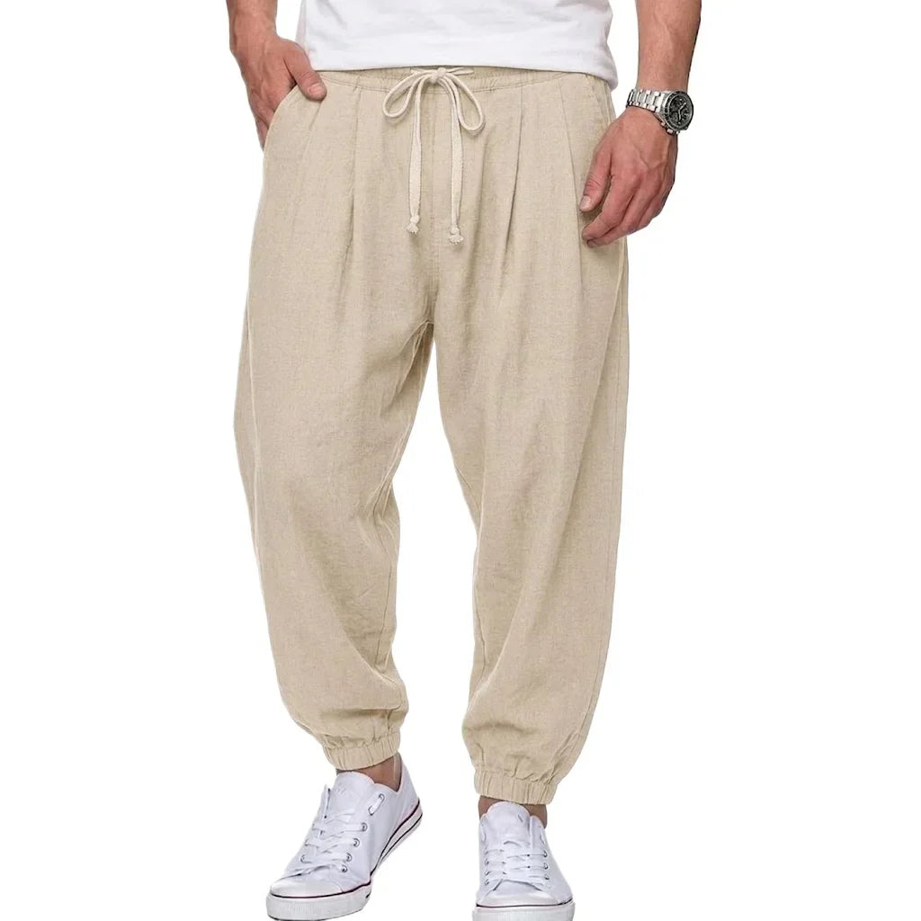 Isaac - Pantalon léger à cordon de serrage