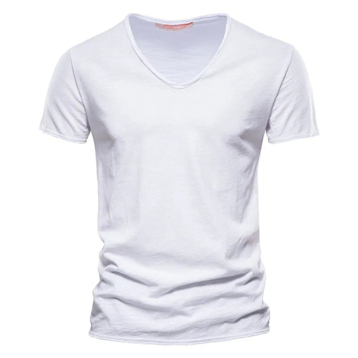 Jackson - T-shirt col V doux au toucher