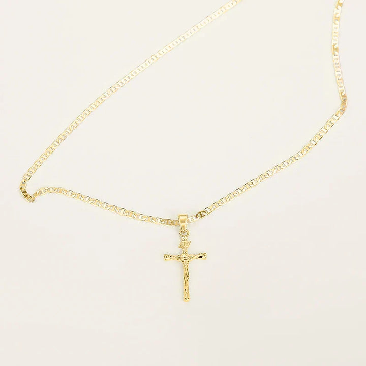 Bayford - Collier pendentif croix brillante