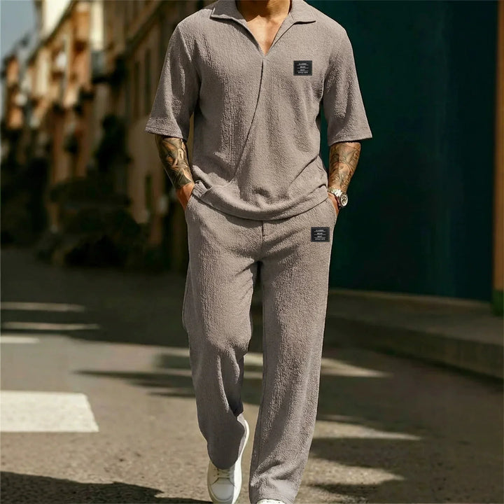 Ansel - Ensemble deux pièces au toucher doux pour homme