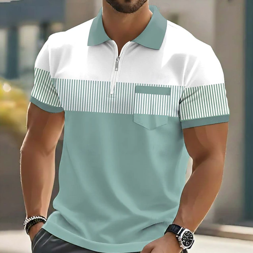 Bexford - Polo à col zippé, doux au toucher