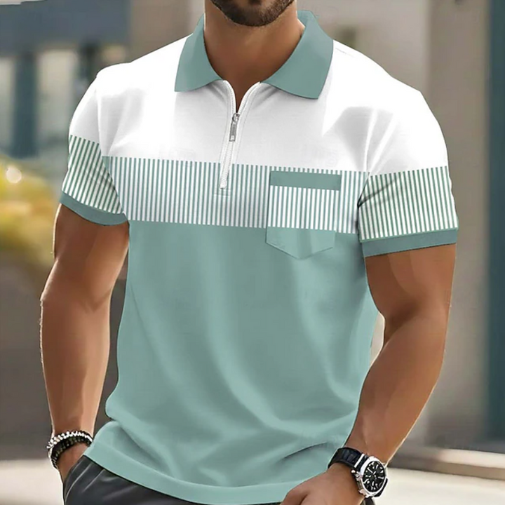 Bexford - Polo à col zippé, doux au toucher