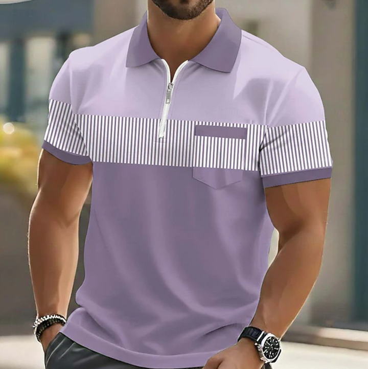 Bexford - Polo à col zippé, doux au toucher