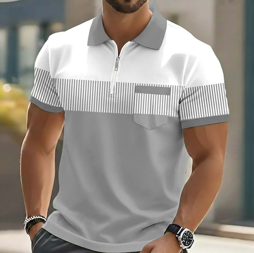 Bexford - Polo à col zippé, doux au toucher