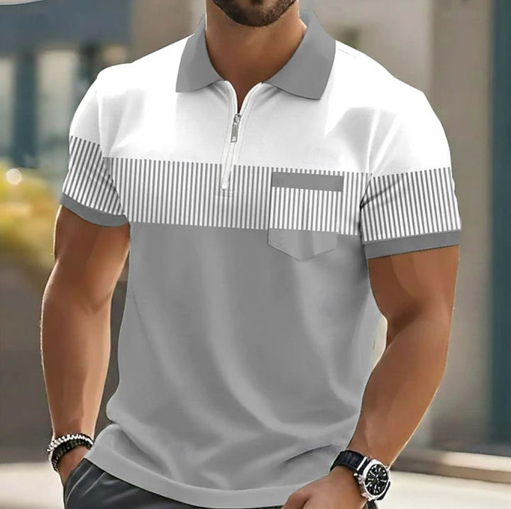 Bexford - Polo à col zippé, doux au toucher