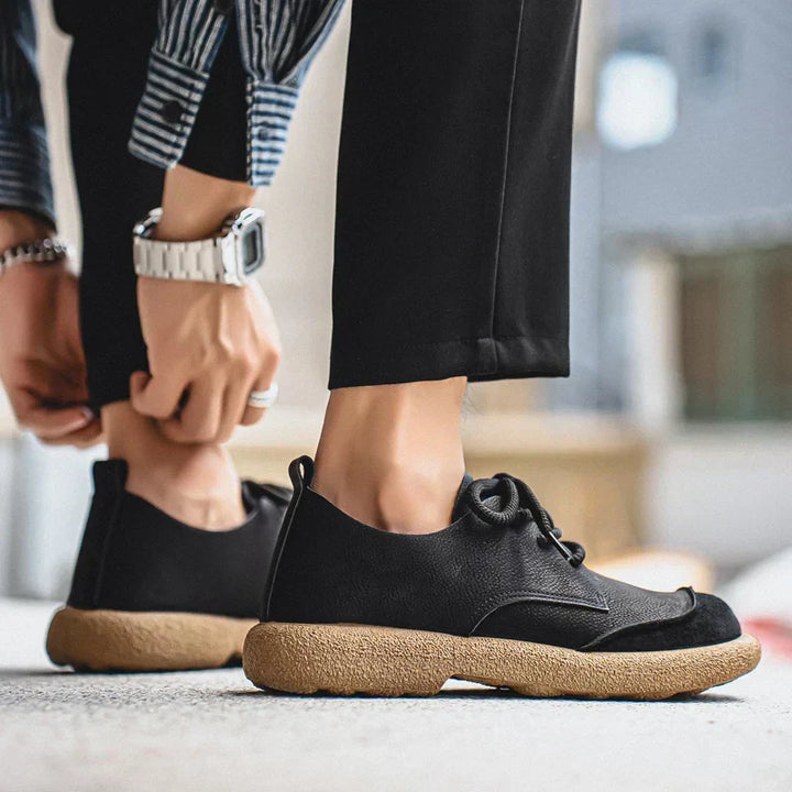 Xavian - Mocassins lustrés et confortables pour homme