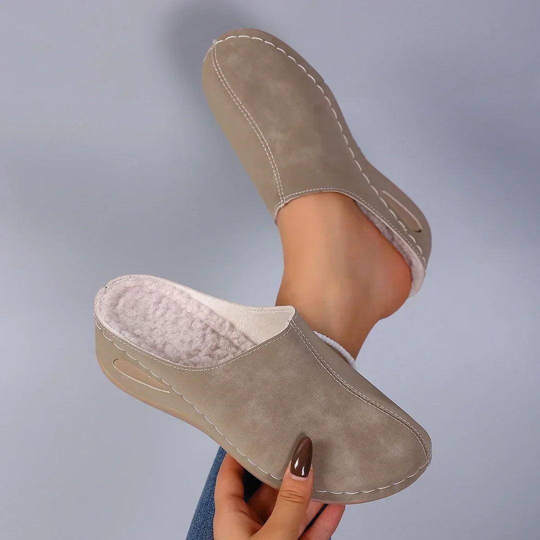 Arisca - Chaussons en velours