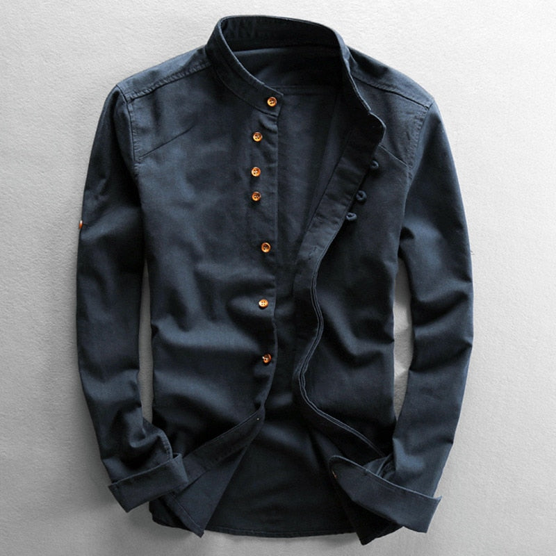 Berkley - Chemise en mélange de lin haut de gamme