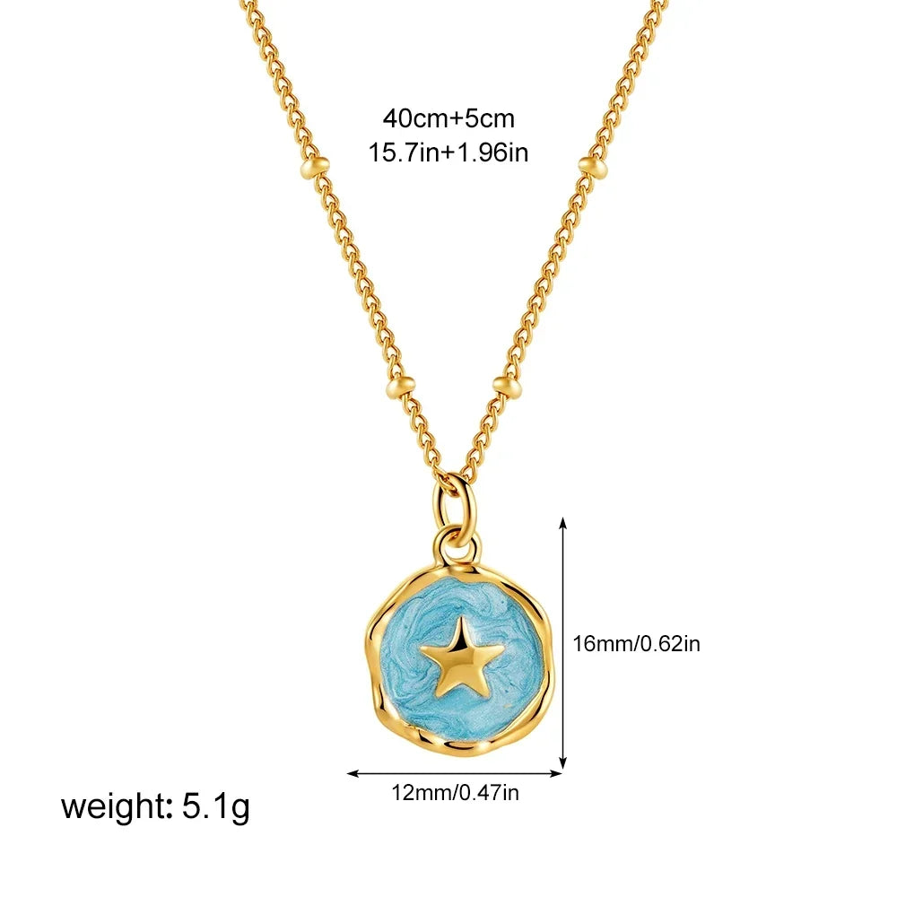 Brisalyn - Collier à charms délicat