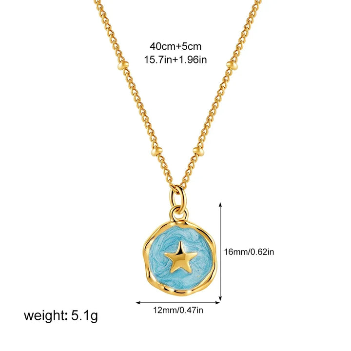 Brisalyn - Collier à charms délicat