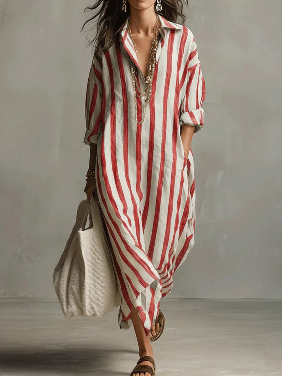 Heidi - Robe-chemise aérée