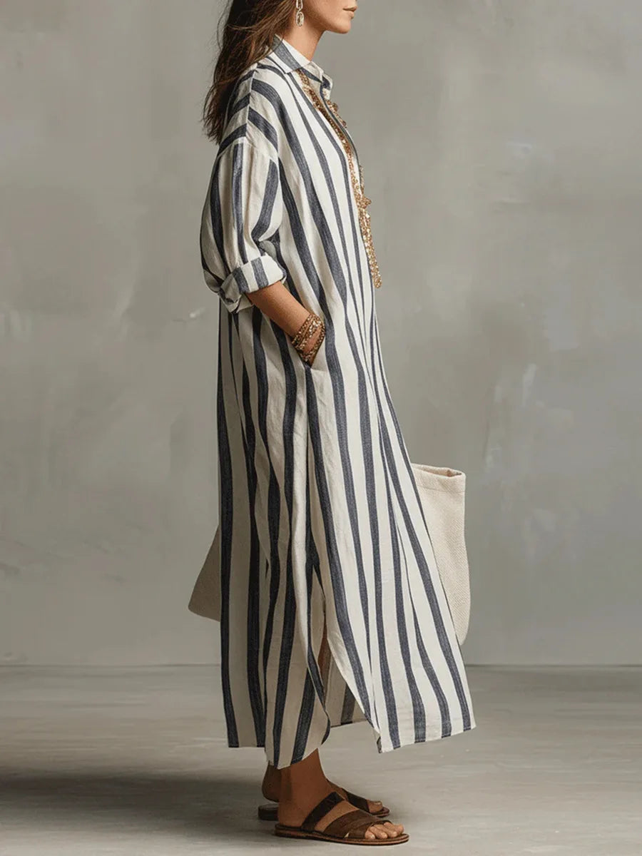 Heidi - Robe-chemise aérée