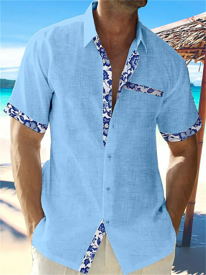 Eastcott - Chemise d'été décontractée à motif ethnique