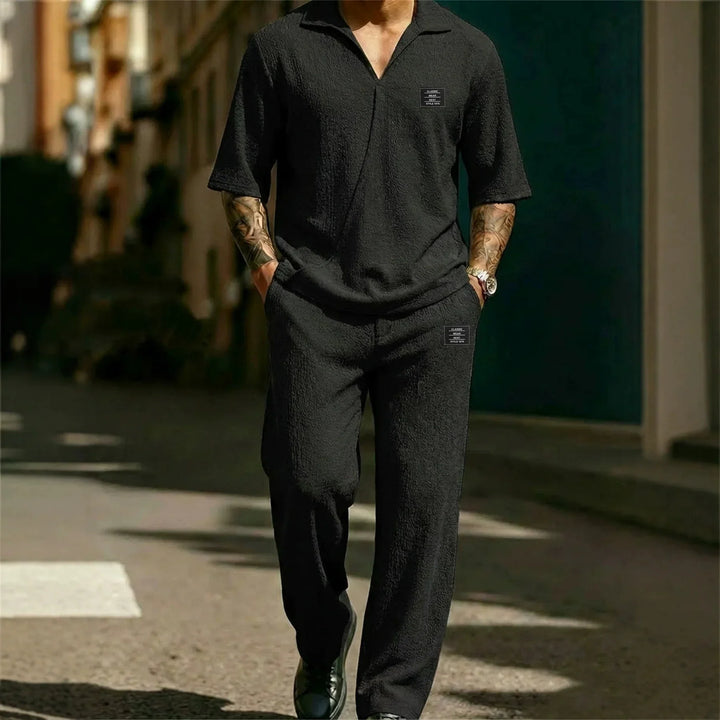 Ansel - Ensemble deux pièces au toucher doux pour homme