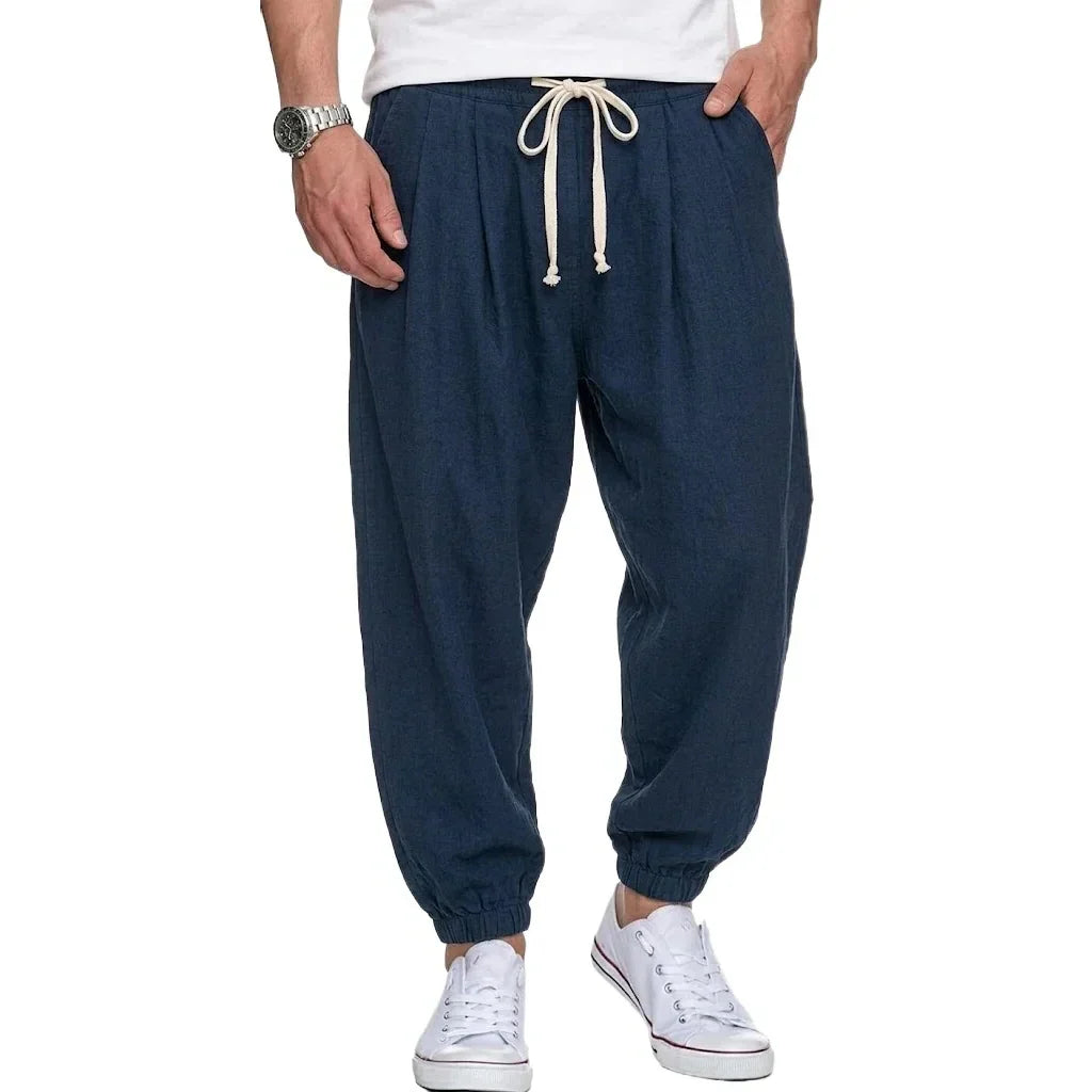 Isaac - Pantalon léger à cordon de serrage