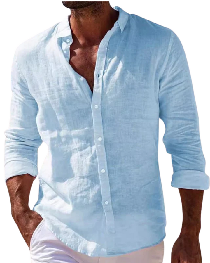 Elwood - Chemise en lin sur mesure