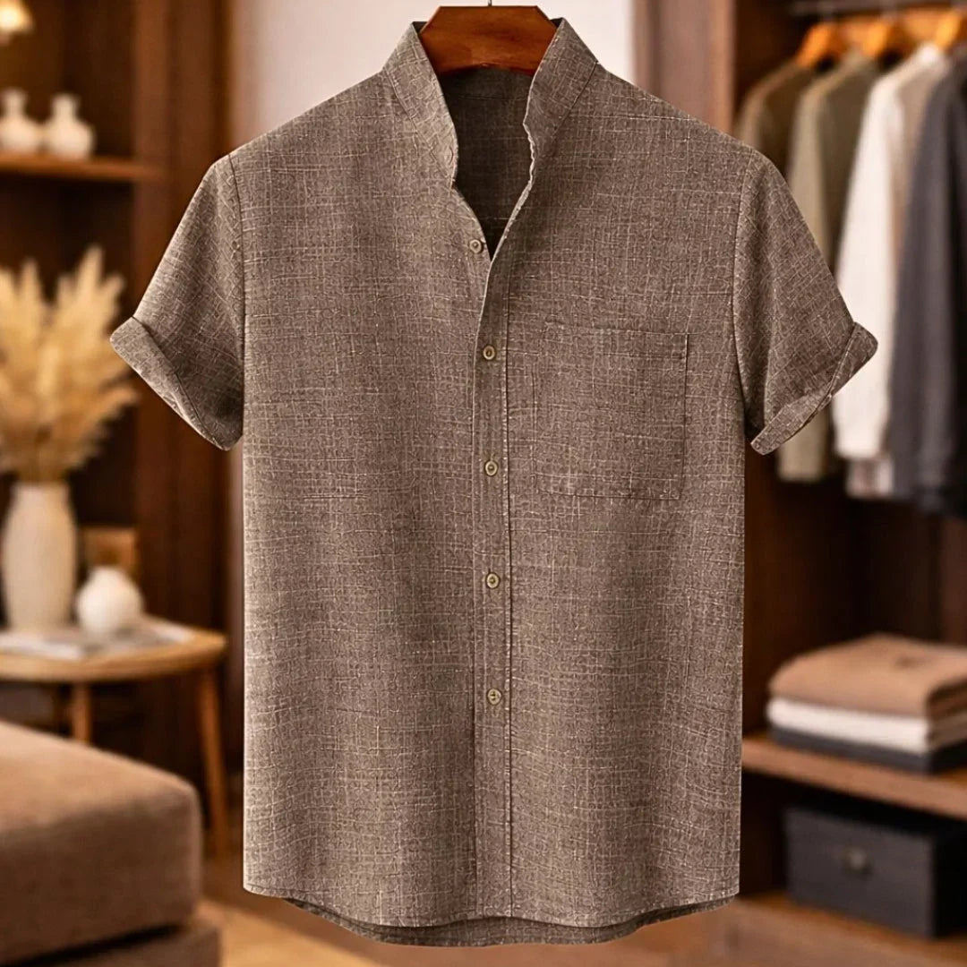 Eldovar - Chemise en lin raffinée
