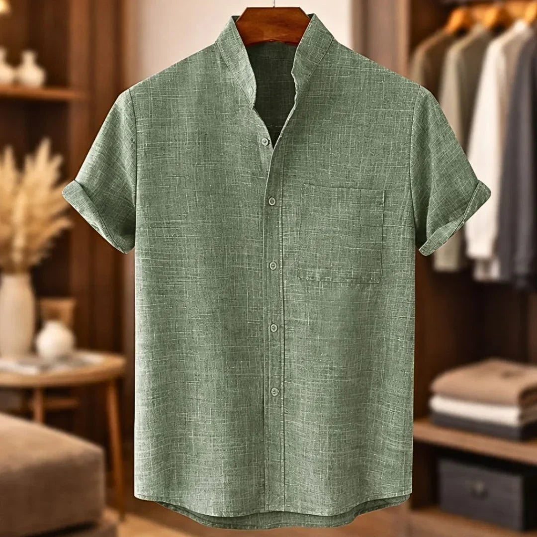 Eldovar - Chemise en lin raffinée