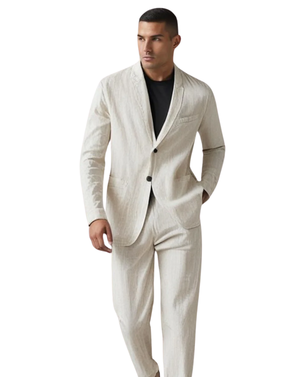Aldemar - Ensemble en lin sur-mesure