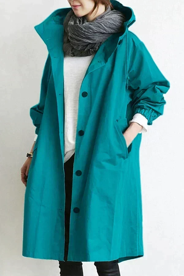 Lyonesse - Trench-coat oversize déperlant