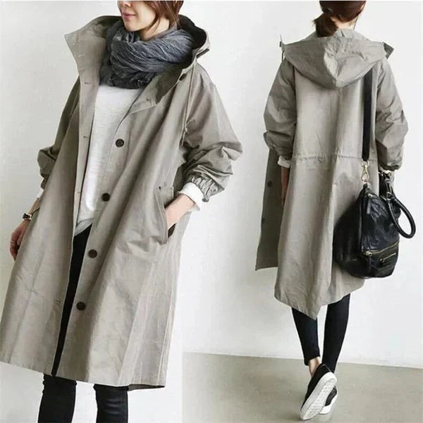 Lyonesse - Trench-coat oversize déperlant