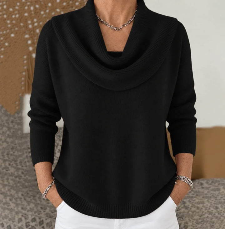 Esti - Pull doux à col bénitier