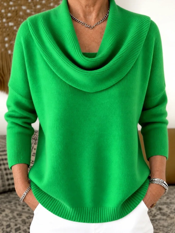 Esti - Pull doux à col bénitier