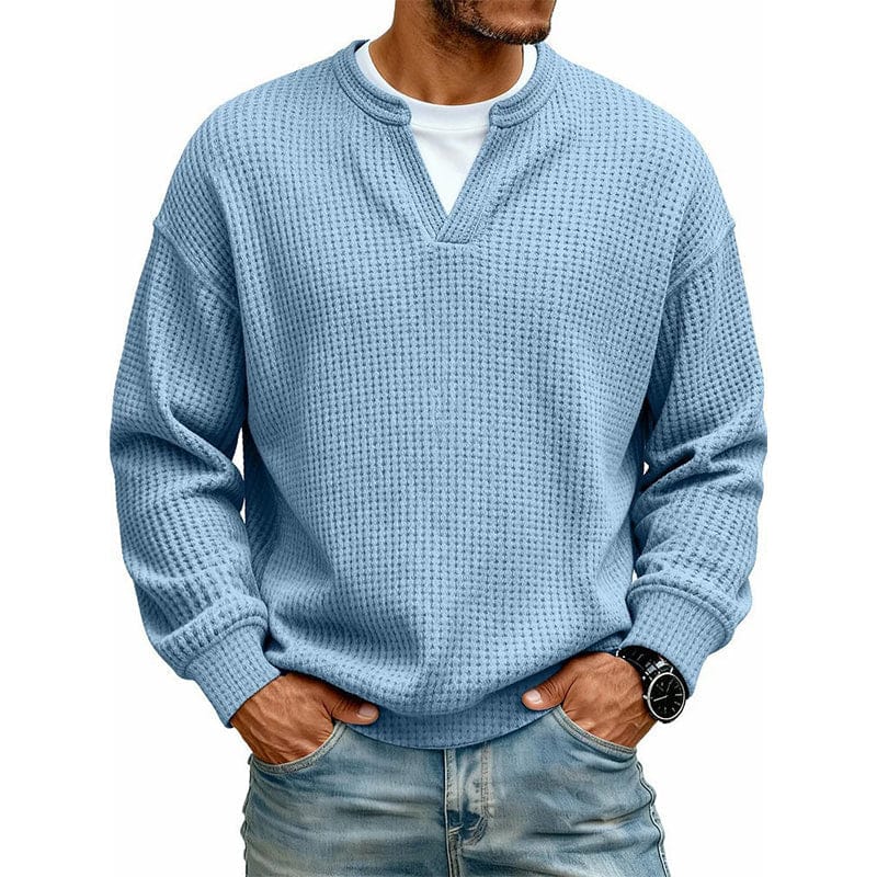 Arwel - Pull en maille texturée