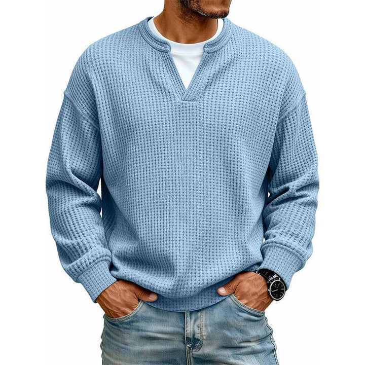Arwel - Pull en maille texturée