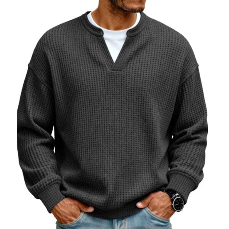 Arwel - Pull en maille texturée