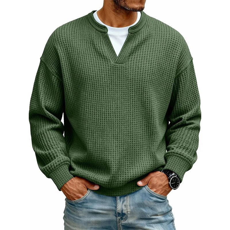 Arwel - Pull en maille texturée