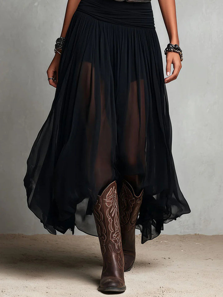 Cressina - Robe longue éthérée