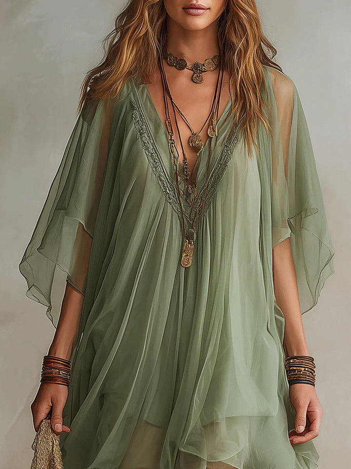 Ravenna - Mini-robe douce au toucher