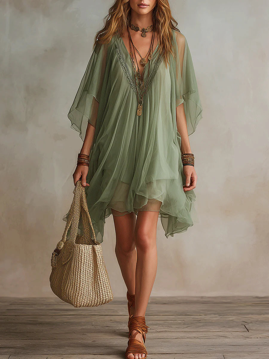 Ravenna - Mini-robe douce au toucher