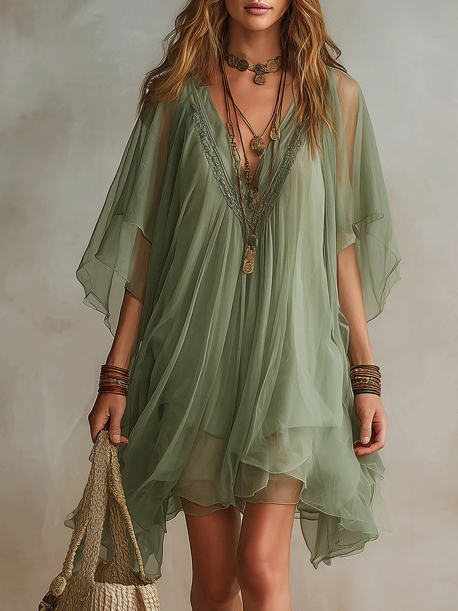 Ravenna - Mini-robe douce au toucher