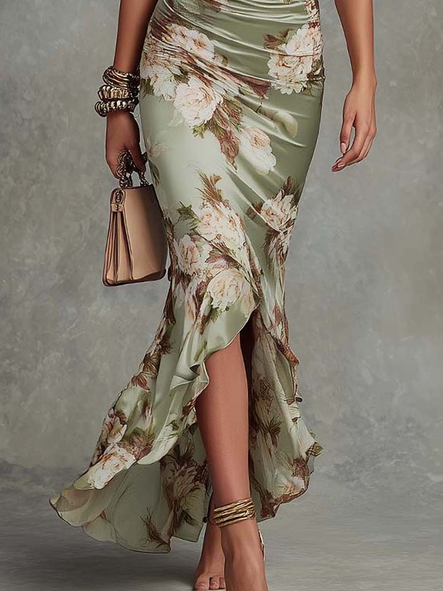 Jamie - Robe fleurie au toucher doux