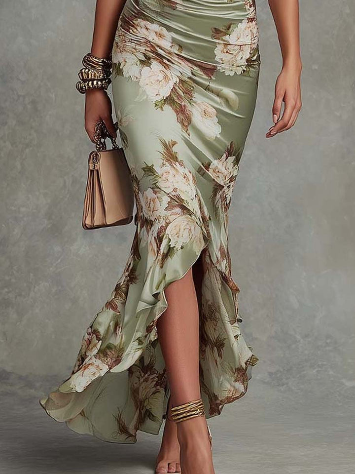 Jamie - Robe fleurie au toucher doux