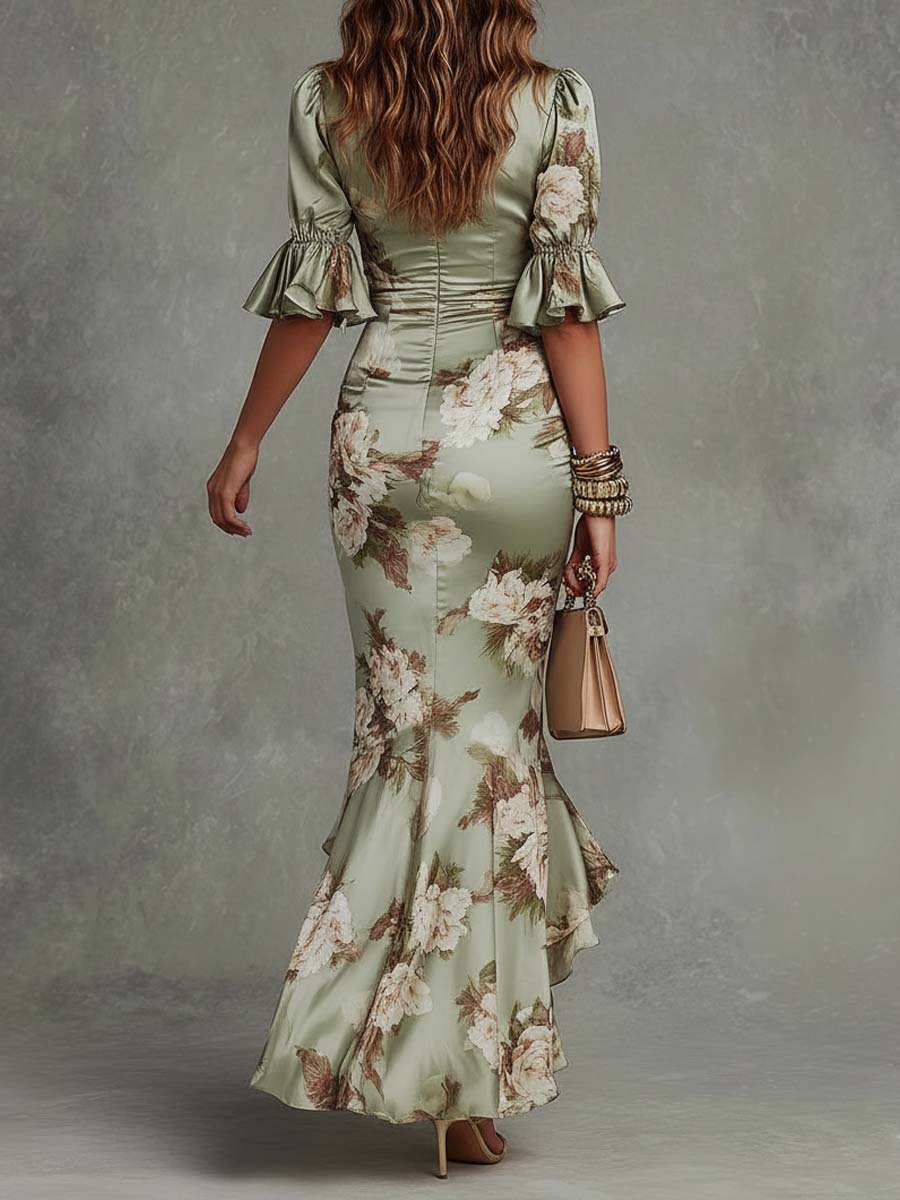 Jamie - Robe fleurie au toucher doux