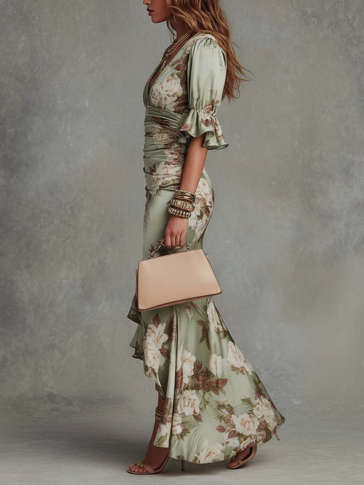 Jamie - Robe fleurie au toucher doux
