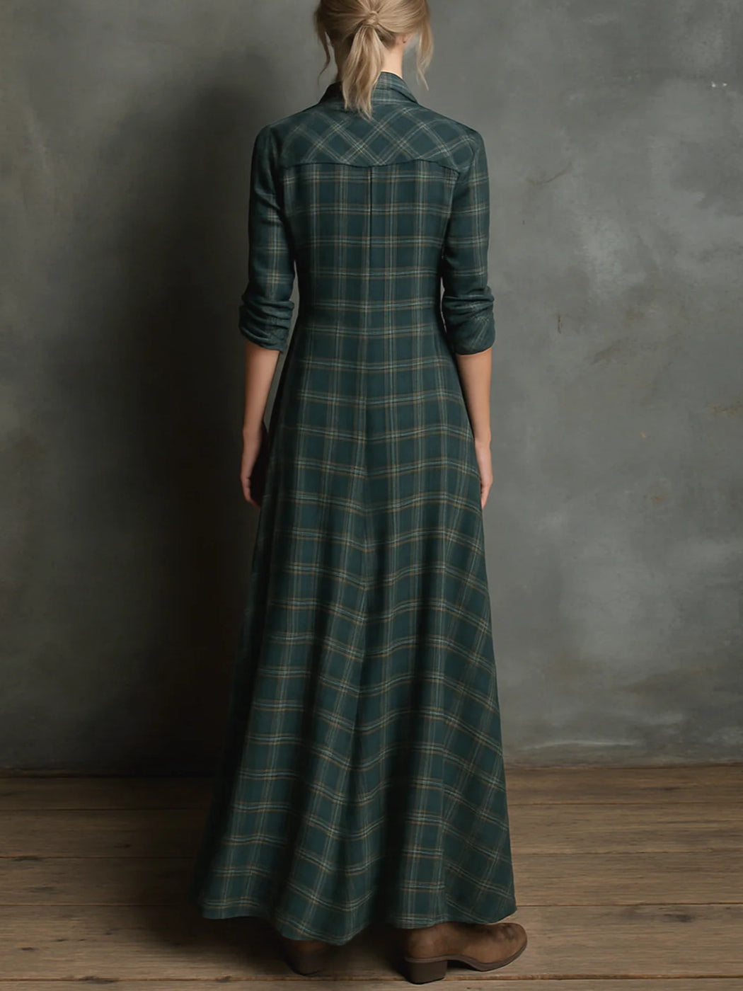 Zuri - robe-chemise longue élégante