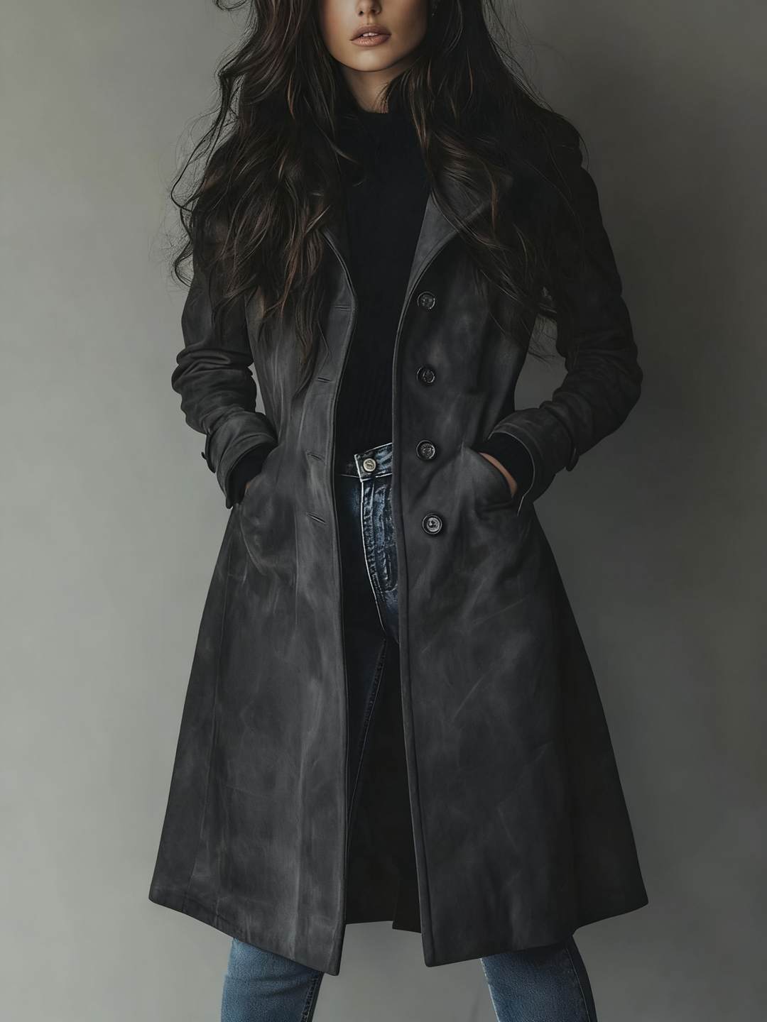 Ferlina - Trench-coat au toucher doux