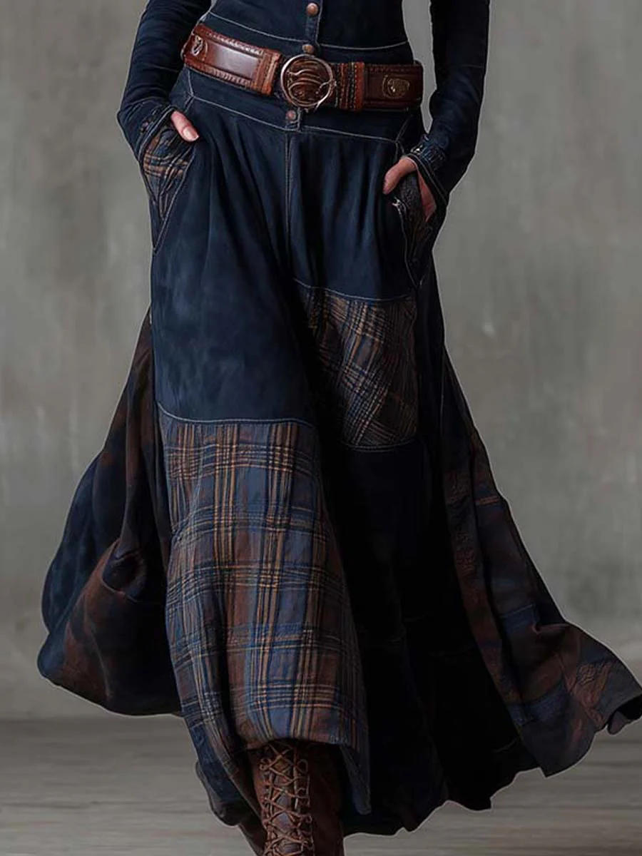 Félin - Robe en patchwork au toucher doux