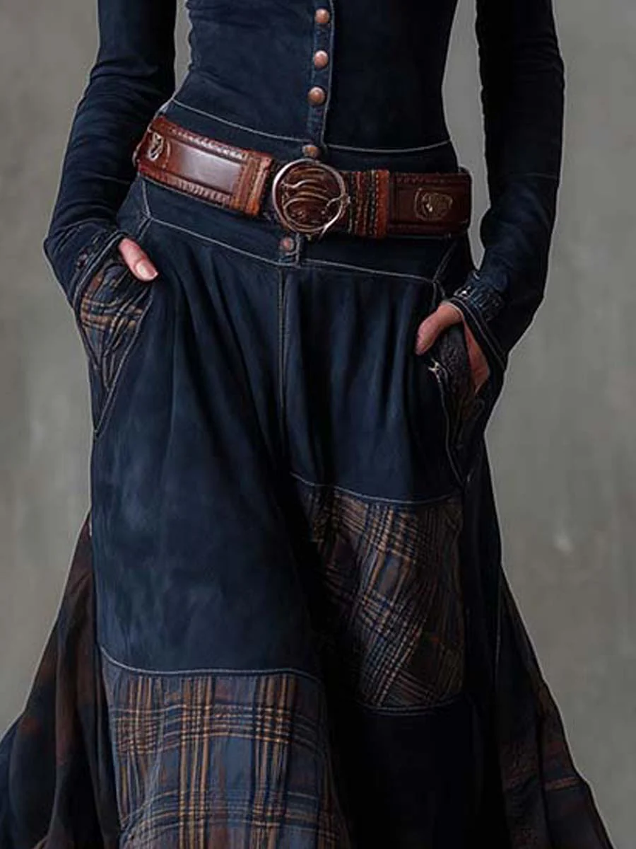 Félin - Robe en patchwork au toucher doux